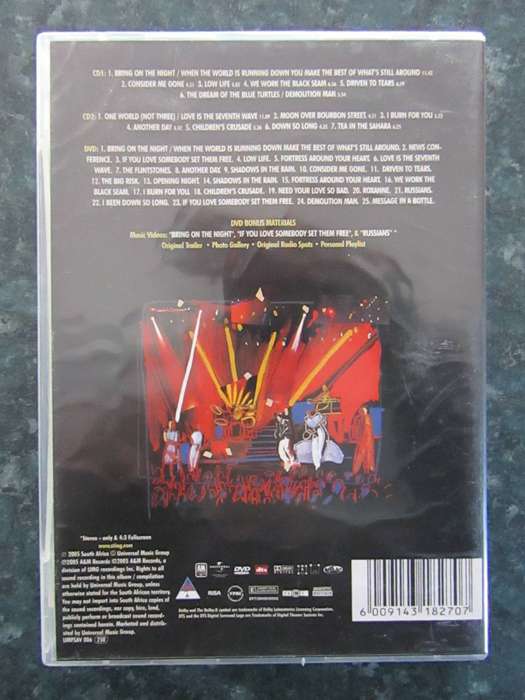 Sting - Bring On The Night (2 CD + DVD)