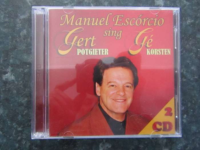 Manuel Escorcio  - Sing Gert Potgieter & Gé Korsten (2 CD)