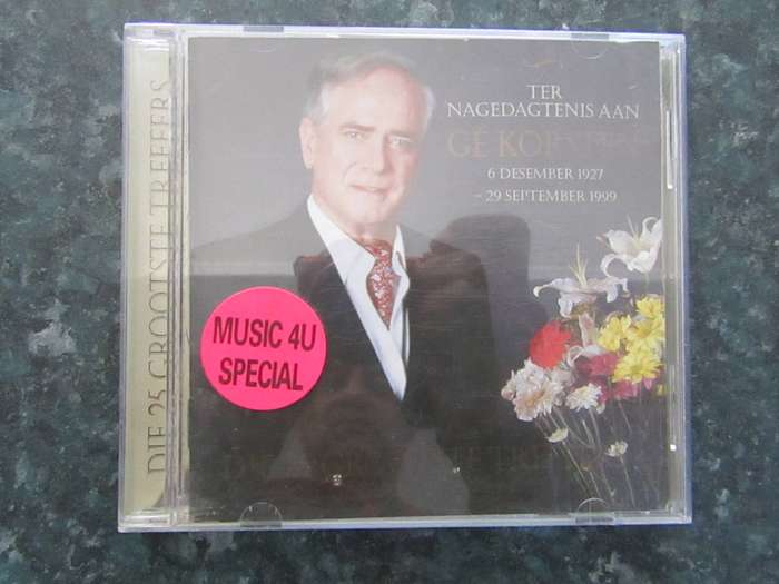 Gé Korsten - Ter Nagedagtenis Aan Gé Korsten: Die 25 Grootste Treffers (CD)