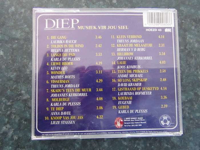 Various Artists - DIEP : Musiek vir die siel (CD)
