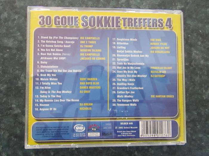 Various Artists - 30 Goue Sokkie Treffers 4 (CD)
