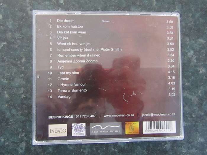 Jannie Moolman - Ek Kom Huistoe (CD)