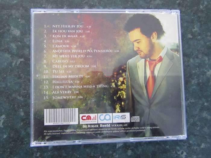 Riaan Hunter - Net hier by jou (CD)