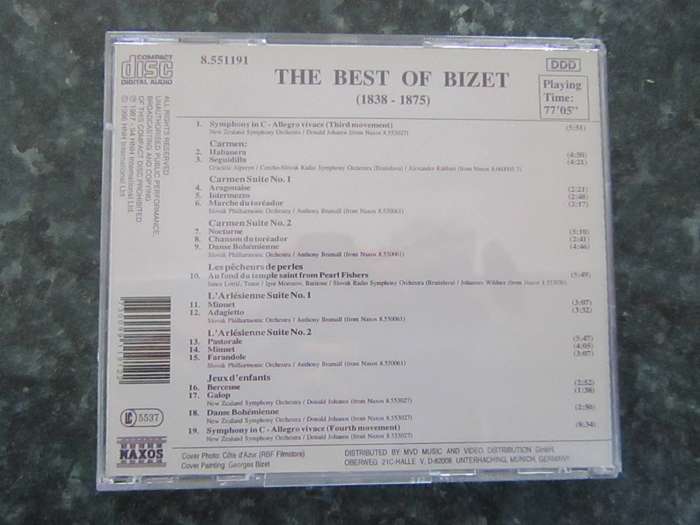 Bizet - Best of Bizet (CD)
