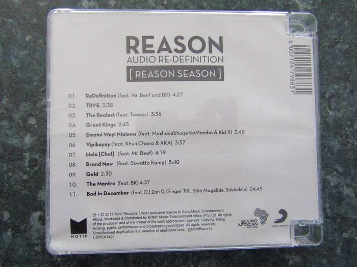 Reason - Audio Re-definition[Reason Season] (CD)