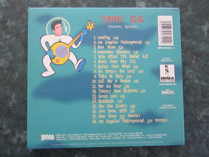 Tommy Bass - Lonesome Spaceboy (CD)
