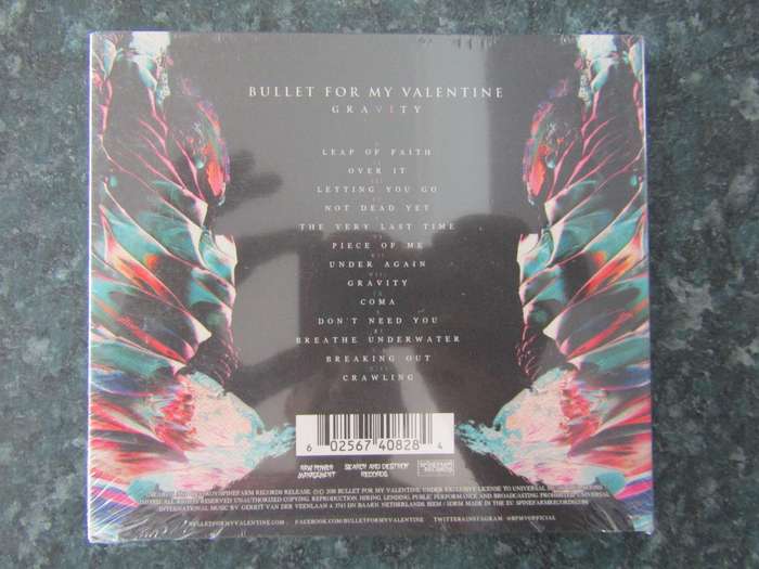 Bullet For My Valentine - Gravity (CD)