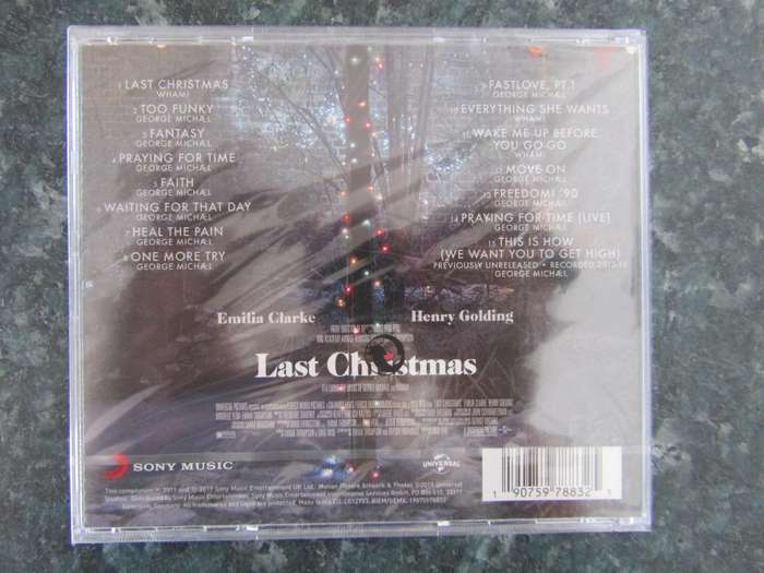 George Michael & Wham!  Last Christmas (The Original Motion Picture Soundtrack) (CD)