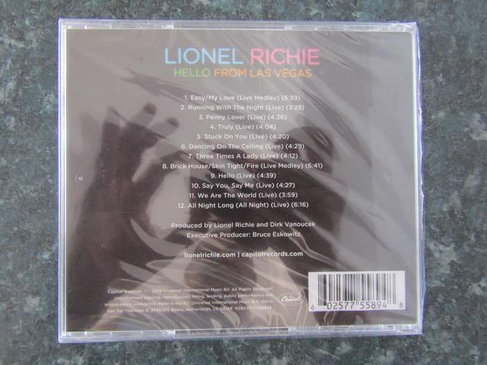Lionel Richie - Hello From Las Vegas (CD)