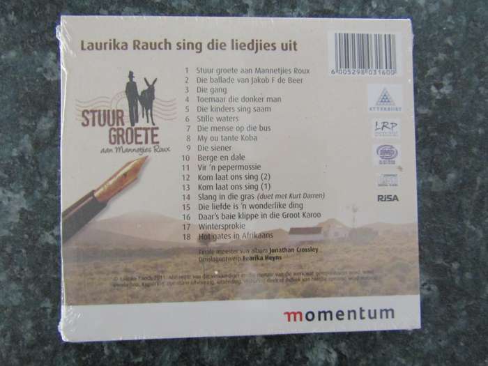 Laurika Rauch - Sing die Liedjies Uit Stuur Groete Aan Mannetjies Roux(CD)