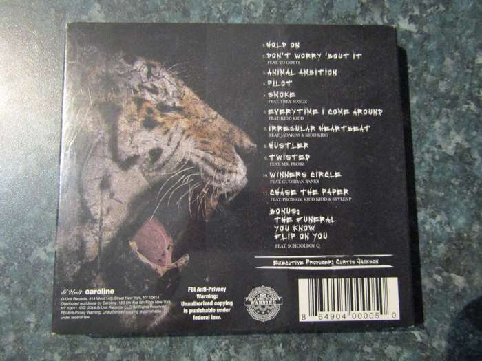 50 Cent  Animal Ambition (An Untamed Desire To Win) (CD + DVD)