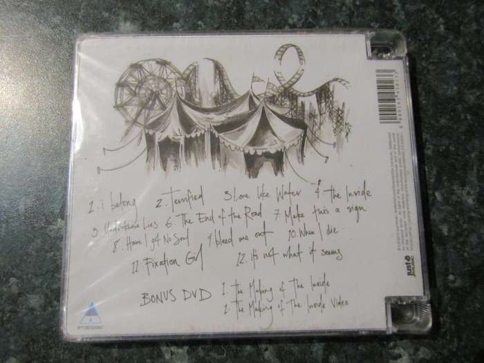 Zebra & Giraffe  The Inside (CD)