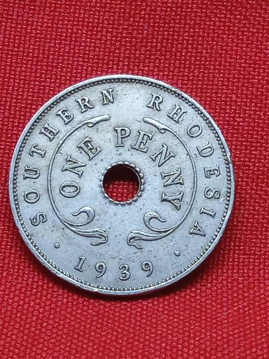 1939 RHODESIA PENNY