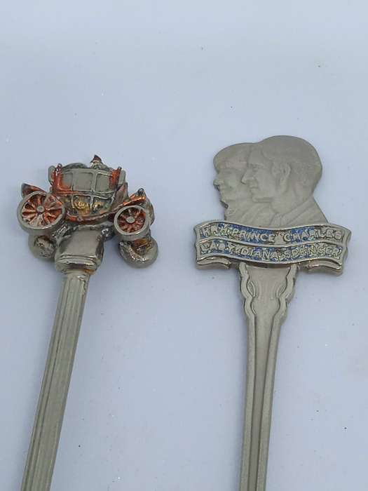 1981 ROYAL WEDDING COMMEMORATIVE SPOONS