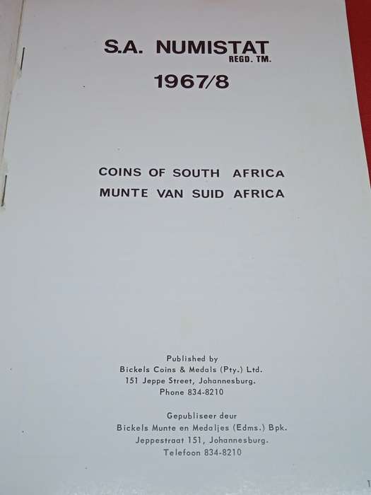 BICKELS S.A. NUMISTAT 1967/68
