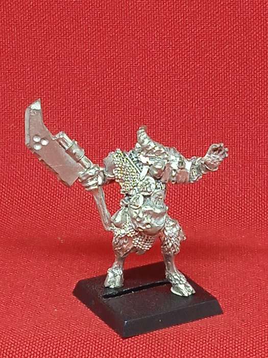 Games Workshop Warhammer Pestigors Champion Pestigor Beastmen Nurgle Metal