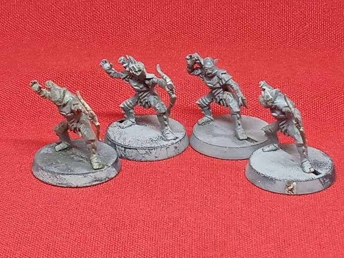 LORD OF THE RINGS MINIATURE GOBLIN ARCHERS