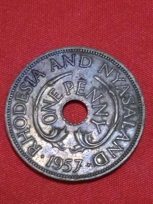 1957 RHODESIA ONE PENNY