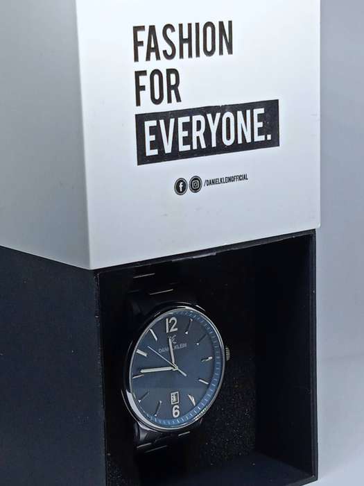 Daniel Klein Premium Blue Dial 3 Hands Date Watch