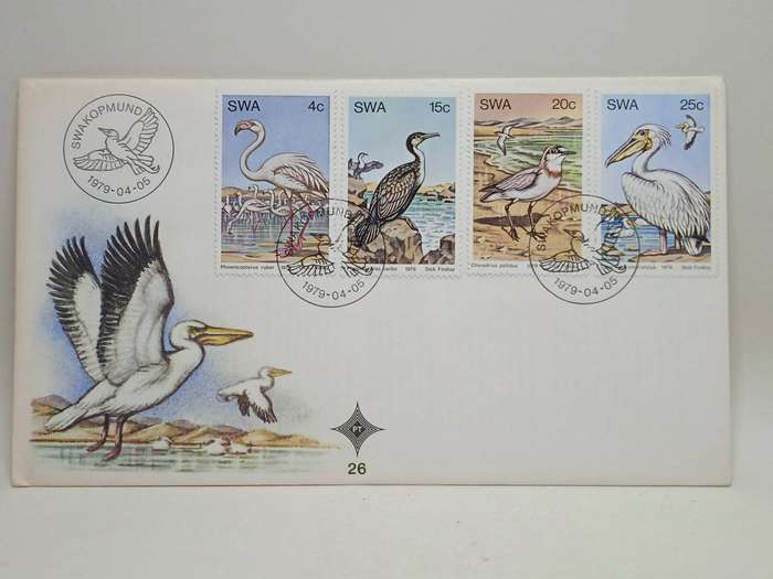 3 X 1979 SWAKOPMUND F.D.C'S