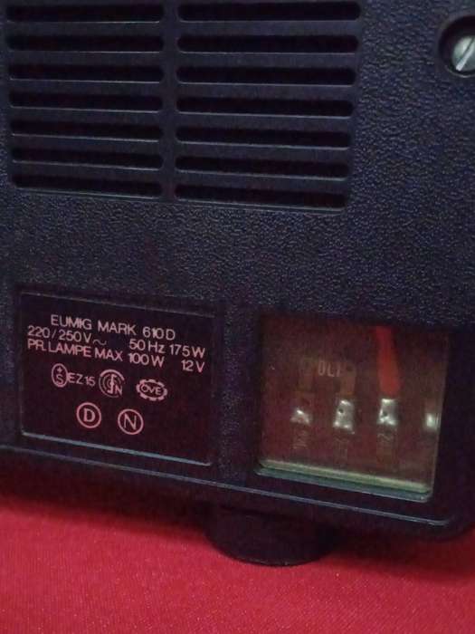 VINTAGE EUMIG MARK 610D PROJECTOR