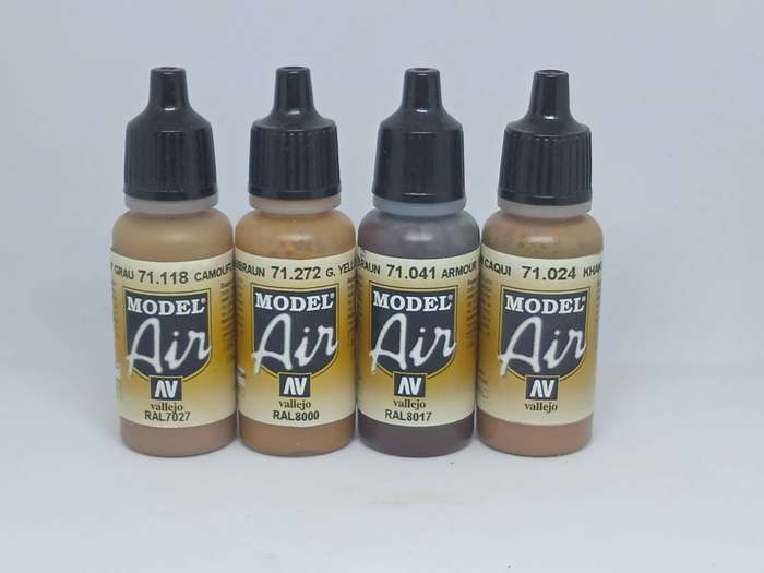 VALLEJO MODEL AIR PAINTS