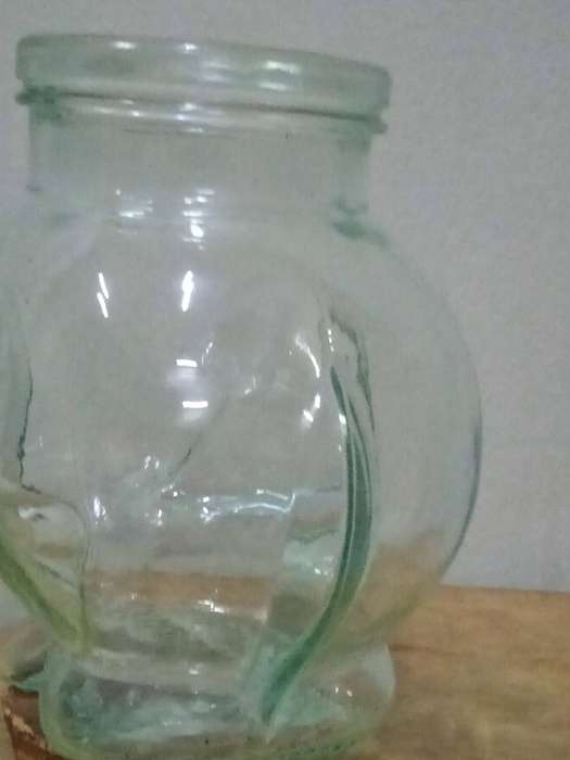 VINTAGE MADE IN ITALY GLASS ELEPHANT JAR
