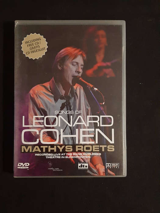MATHYS ROETS  - SONGS OF LEONARD COHEN DVD