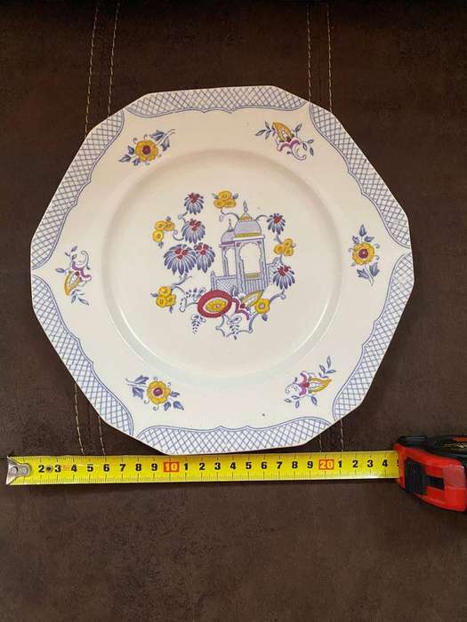 Rare Vintage Alfred Meakin England 'Omar' Dinner Plates (24.5 cm)  1920s Transferware