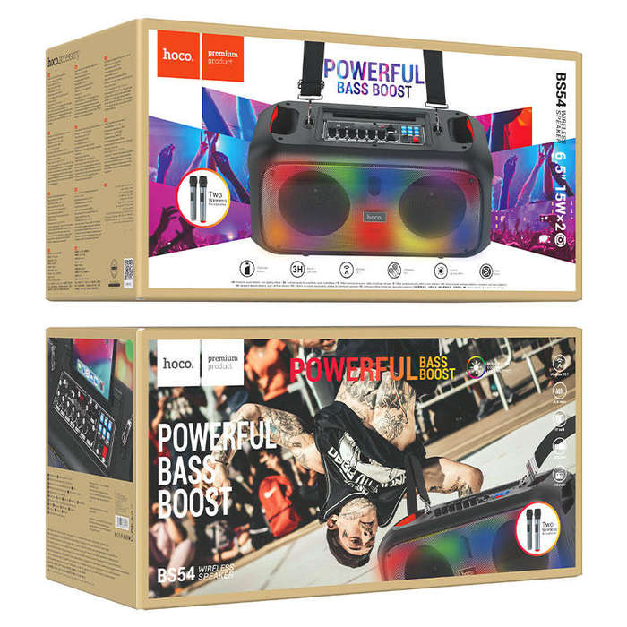 Hoco BS54 Wireless Speaker  Black