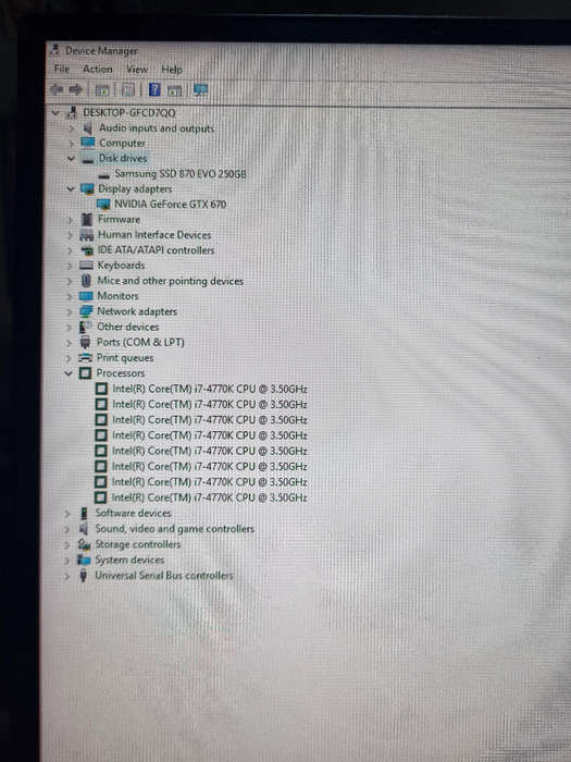 I7 4770k gaming computer