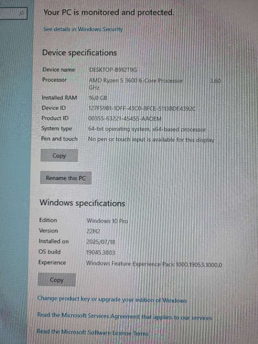 Ryzen 5 360 gaming pc