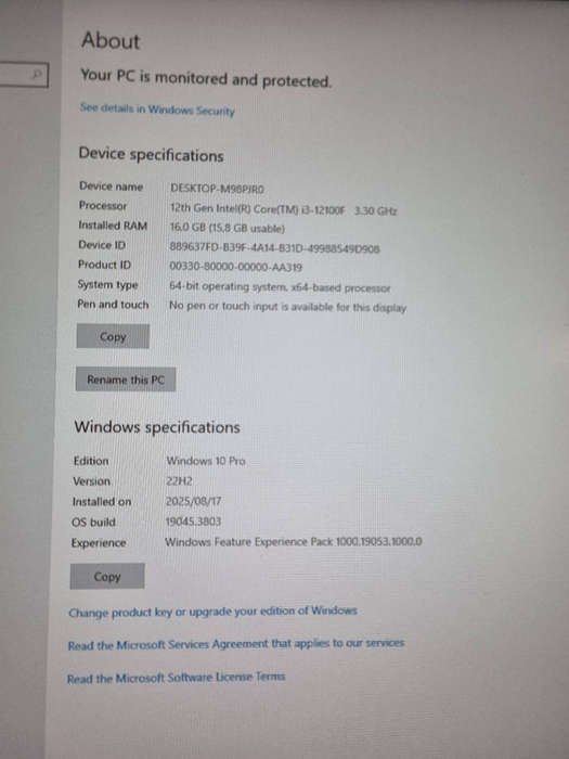 I3 12100f gaming computer