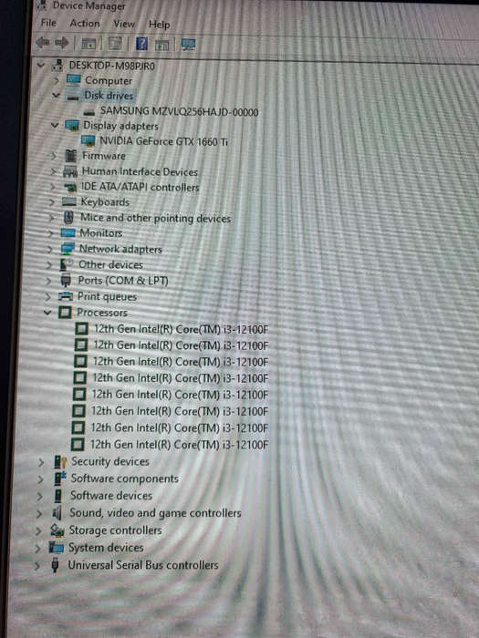 I3 12100f gaming computer