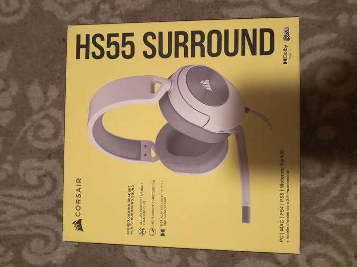 Corsair gaming headset