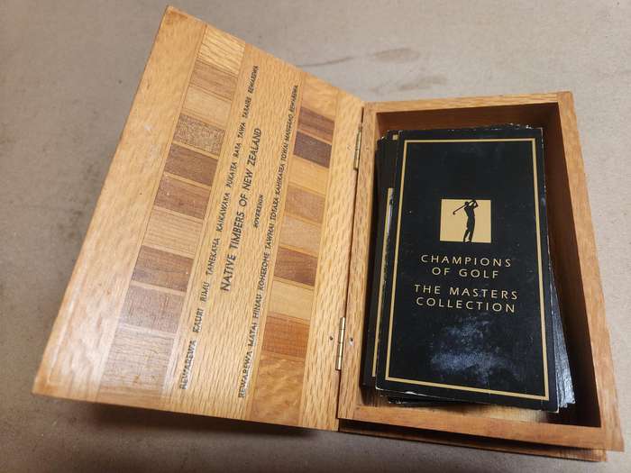 CHAMPIONS OF GOLF MASTERS COLLECTION SET OF CARDS
