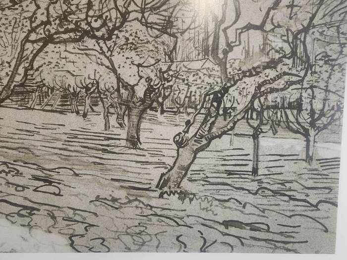VINCENT VAN GOGH VERGER DE PROVENCE PRINT