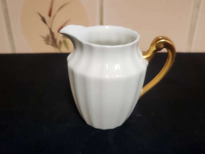 Vintage R S Tillowitz Silesia Creamer and Sugar Bowl