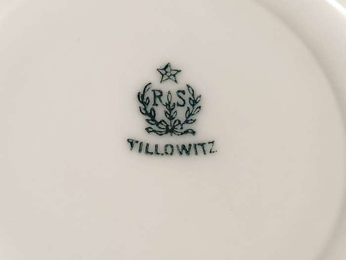 Vintage R S Tillowitz Silesia Set of Six Cups and Saucers