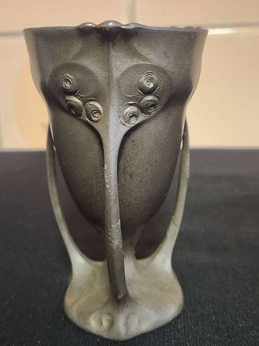 Antique Art Nouveau Kayserzinn Pewter Chalice