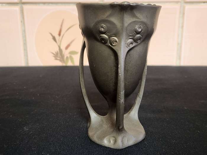 Antique Art Nouveau Kayserzinn Pewter Chalice