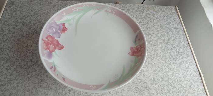 Gibson Dinnerware China  Pedestal Cake Stand
