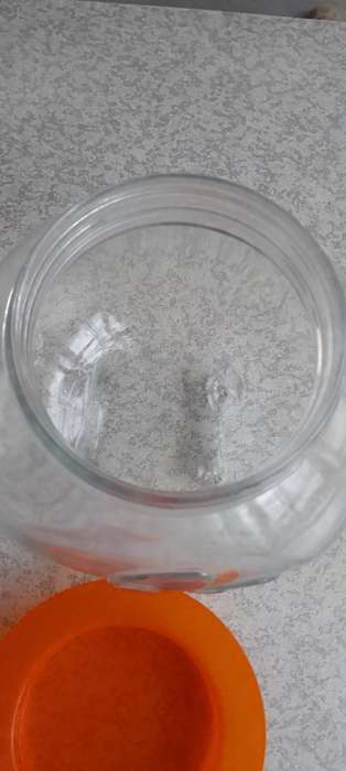 SMILE-DESIGN BORGONOVO ITALY-GLASS-COOKIE CANDY JAR