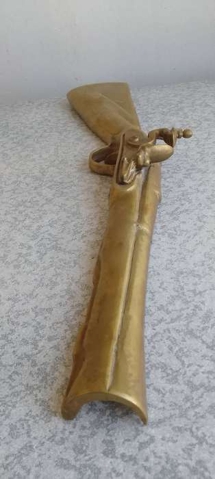 Brass  Flintlock Blunderbuss Wall Mount