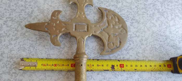 Solid Halberd Spear Axe Hook Wall Mount