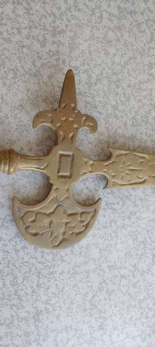 Solid Halberd Spear Axe Hook Wall Mount