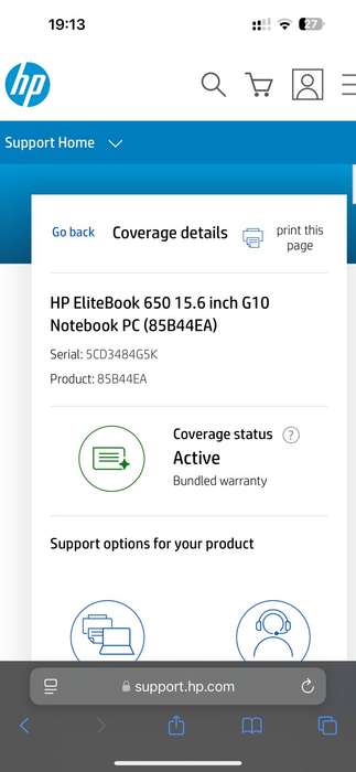 HP EliteBook 650 15.6 inch G10  Intel® Core i7, 13th gen 16GB RAM, 512GBSsd Mint With Hp Warranty