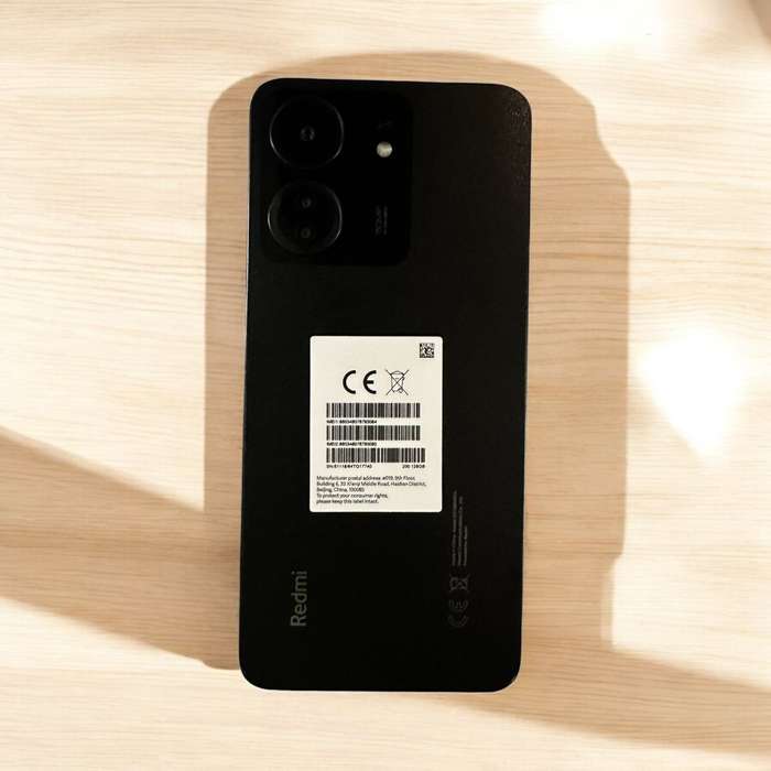 Redmi 13C 128GB Dual Sim Black Cellphone New