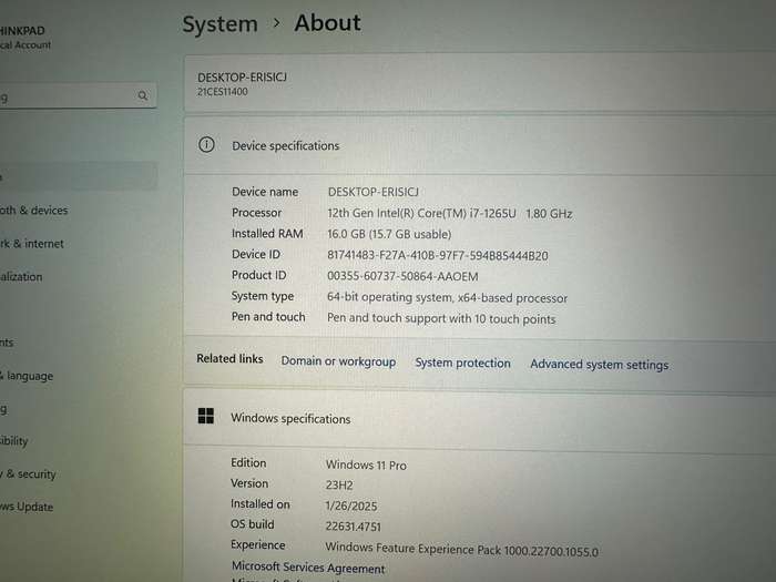 Lenovo X1 Yoga 7th Gen  17-12TH Gen 16gb Ram 1tb Ssd  14" WUXGA Touch LTE MInt As New Retail 57k