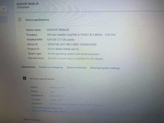 Lenovo Thinkpad  E15